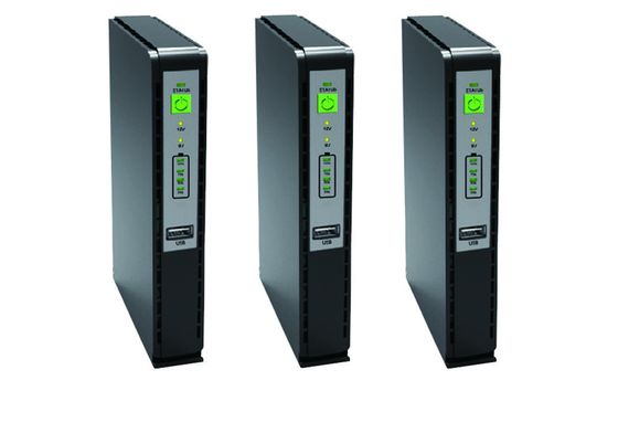 AoKu DC UPS ECO POWER 5V ، 7.5V ، 9V ، 12V ، 15V ، 24V ، 48V ومخرج USB ، مدخل 100 ~ 240Vac