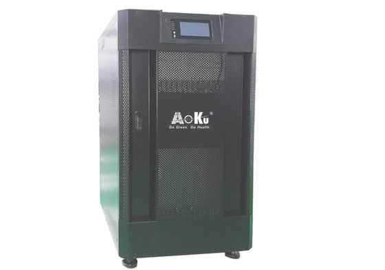 AoKu UPS Online GP33 ، 160KVA ~ 200KVA ، موجة الجانب الصافي ، مدخلات ومخرجات ثلاثية المراحل ، التحكم في DSP