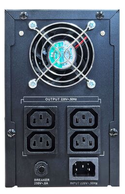 يو بي إس AoKu Line Interactive SL-1.5K، 1.5KVA، 1200W، هيكل معدني، شاشة LCD، خرج موجة جيبية نقية